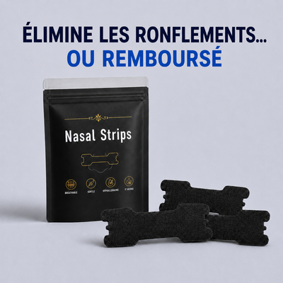 Bandes Nasales Anti Ronflement - Nuit Silencieuse